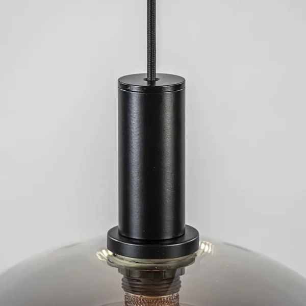 hanglamp_chandra_l_zwart__2.webp Discount Straluma Hanglamp Chandra 1L zwart + glas 40cm