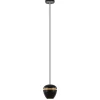 Shop Straluma Hanglamp Claire 1L zwart/matgoud