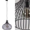 Discount Straluma Hanglamp draad zwart groot 48cm