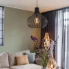 Discount Straluma Hanglamp draad zwart groot 48cm