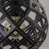 Sale Straluma Hanglamp Emma bol zwart 30cm