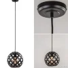 Sale Straluma Hanglamp Emma bol zwart 30cm