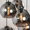 Outlet Straluma Hanglamp Fantasy Globe 8L zwart+smoke