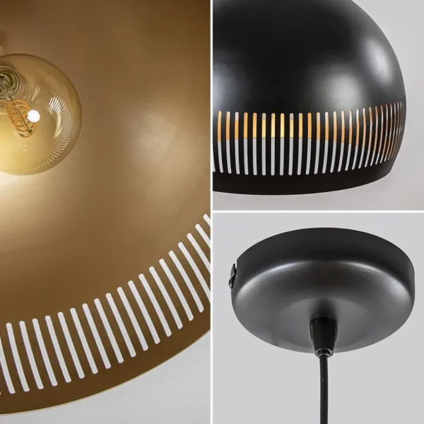 hanglamp_globo_cm_zwartgo_2.webp New Straluma Hanglamp Globo 50cm zwart/goud