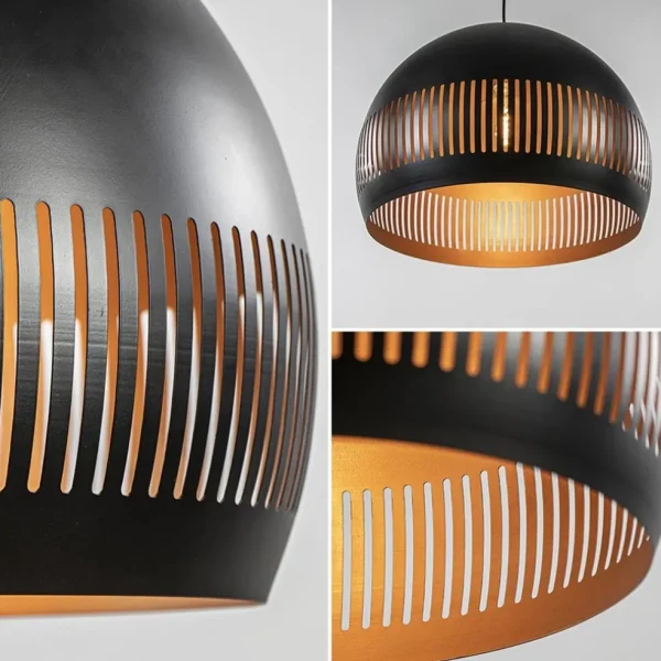 hanglamp_globo_cm_zwartgo_3.webp New Straluma Hanglamp Globo 50cm zwart/goud