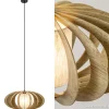 hanglamp_houten_lamellen__1.webp Discount Straluma Hanglamp houten lamellen + kap 50cm