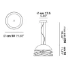 hanglamp_kelly_dome_zwart_1-1.webp Store Straluma Hanglamp Kelly Dome zwart 50cm