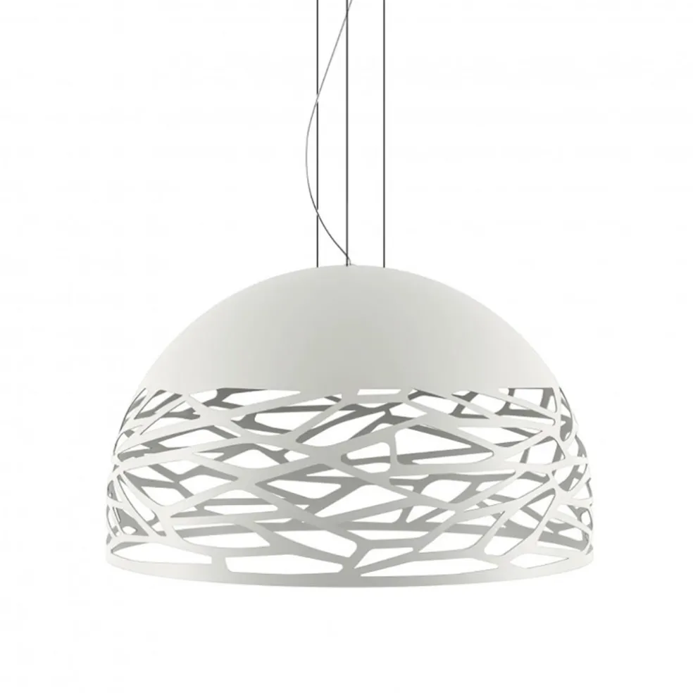 Discount Straluma Hanglamp Kelly koepel 80cm wit