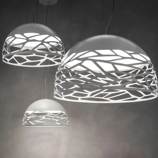 Cheap Straluma Hanglamp Kelly koepel 50cm wit