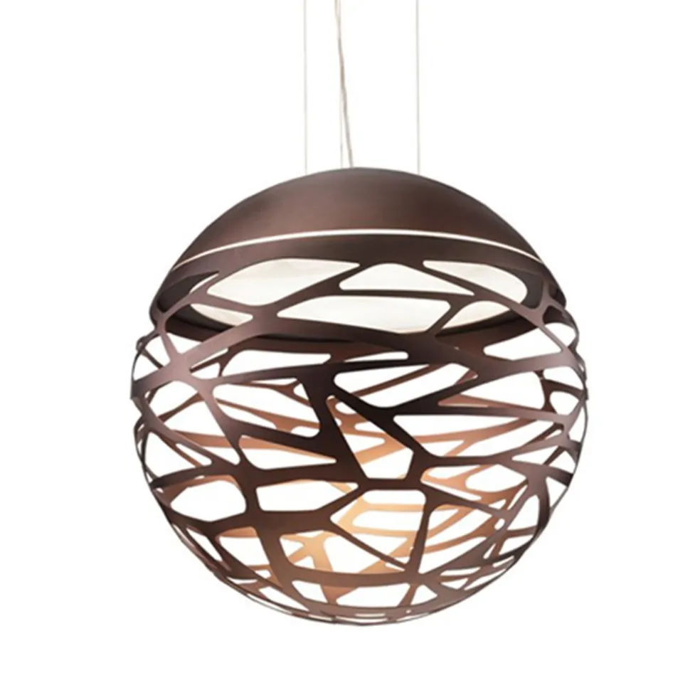hanglamp_kelly_sphere_bro_0.webp Clearance Straluma Hanglamp Kelly Sphere brons 40cm