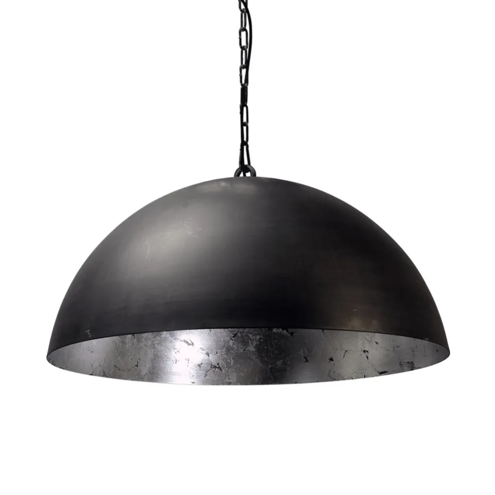 hanglamp_koepel_cm_gunmet_0.webp Flash Sale Straluma Hanglamp koepel 60cm gunmetal/silverleaf