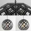 hanglamp_l_balk_bol_zwart_3.webp Store Straluma Hanglamp 3L balk bol zwart industrieel