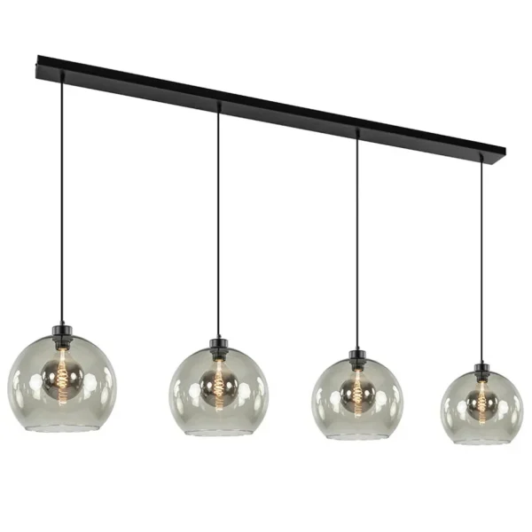 hanglamp_l_balk_zwart__sm_1.webp Online Straluma Hanglamp 4L balk zwart + smoke glas 30cm