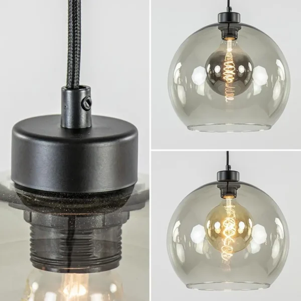 hanglamp_l_balk_zwart__sm_3.webp Online Straluma Hanglamp 4L balk zwart + smoke glas 30cm