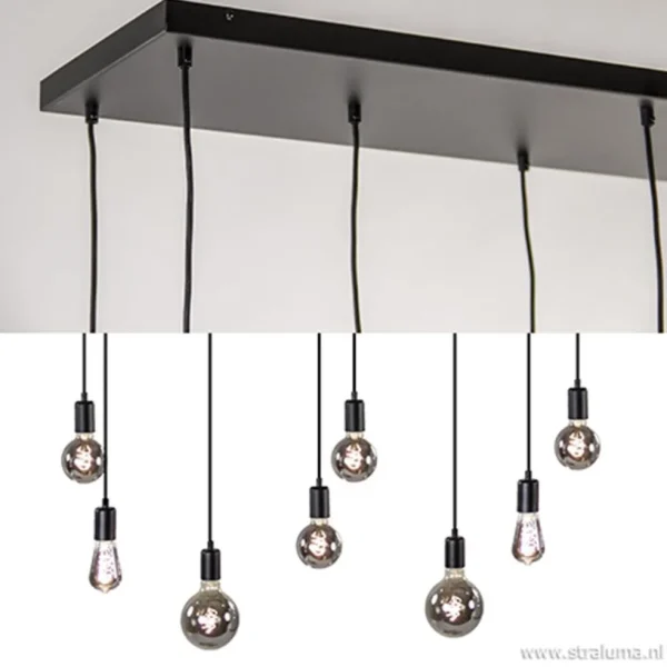 hanglamp_l_plaat_cm_zwart_3.webp Discount Straluma Hanglamp 8L plaat 110cm zwart ex.e27 lb