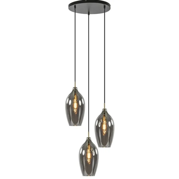 hanglamp_lukaro_l_antiek__1.webp Store Straluma Hanglamp Lukaro 3-L antiek brons + smoke glas