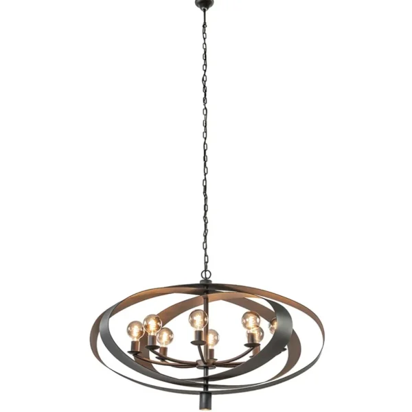 hanglamp_malibu_industria_1.webp Discount Straluma Hanglamp Malibu industrial dark