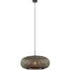 Cheap Straluma Hanglamp Maze bamboe/zwart 60cm