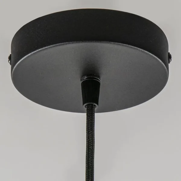 Cheap Straluma Hanglamp Maze bamboe/zwart 60cm
