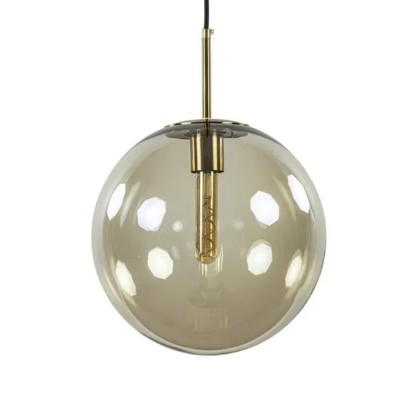 hanglamp_medina_satin_gol_0-1.webp Shop Straluma Hanglamp Medina satin gold/amber glas 30cm
