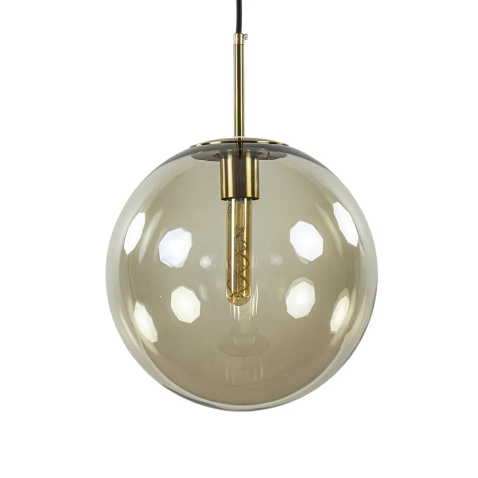 hanglamp_medina_satin_gol_0-1.webp Shop Straluma Hanglamp Medina satin gold/amber glas 30cm