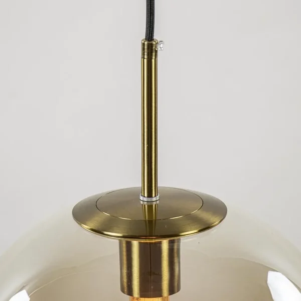 hanglamp_medina_satin_gol_2-1.webp Shop Straluma Hanglamp Medina satin gold/amber glas 30cm