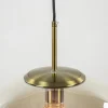 hanglamp_medina_satin_gol_2.webp Best Sale Straluma Hanglamp Medina satin gold/amber glas 40cm