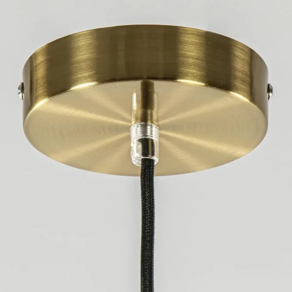 hanglamp_medina_satin_gol_3.webp Best Sale Straluma Hanglamp Medina satin gold/amber glas 40cm