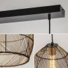 Flash Sale Straluma Hanglamp Meya 2-lichts zwart/goud met balk