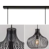 Best Straluma Hanglamp Onion 3L draad zwart