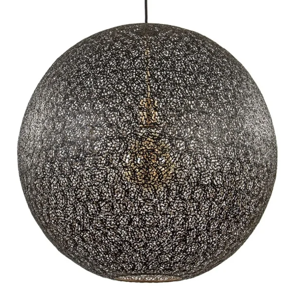 Shop Straluma Hanglamp Oronero bol zwart/goud 60cm
