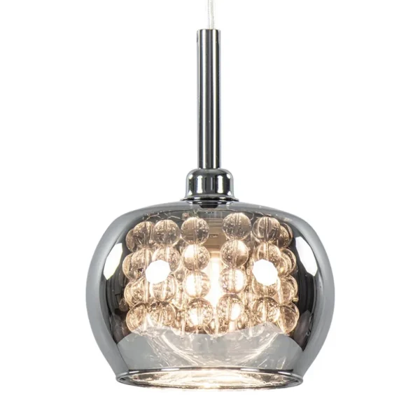 hanglamp_pearl_klein_chro_0.webp Hot Straluma Hanglamp Pearl klein chroom + smoke glas