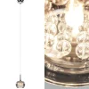 hanglamp_pearl_klein_chro_1.webp Hot Straluma Hanglamp Pearl klein chroom + smoke glas