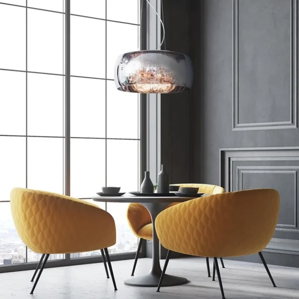 hanglamp_pearl_raindrops__4.webp Best Sale Straluma Hanglamp Pearl Raindrops smokey glas
