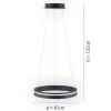 Flash Sale Straluma Hanglamp Q-Vito 40 zwart + afst.bed.CCT