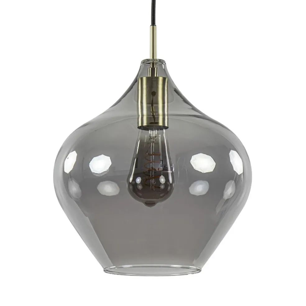 hanglamp_rakel_cm_antiek__0-1.webp Outlet Straluma Hanglamp Rakel 27cm antiek brass+smoke glas