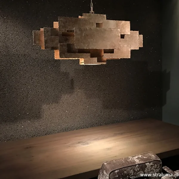 hanglamp_rechthoek_speels_3.webp New Straluma Hanglamp rechthoek speels antiek zilver