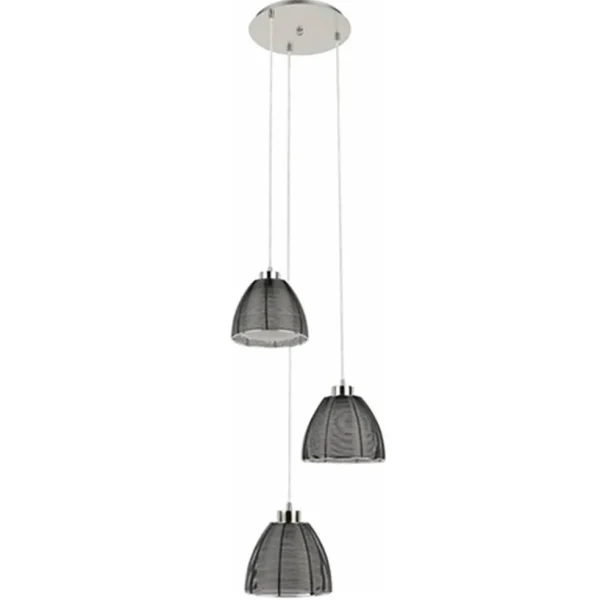 hanglamp_rond_lichts_zwar_0.webp Best Sale Straluma Hanglamp rond 3-lichts zwart draad/glas
