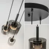 Sale Straluma Hanglamp Salerno 3L zwart/gradient smoke