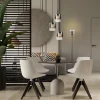 Sale Straluma Hanglamp Salerno 3L zwart/gradient smoke