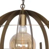 Discount Straluma Hanglamp Terra 60cm oud messing