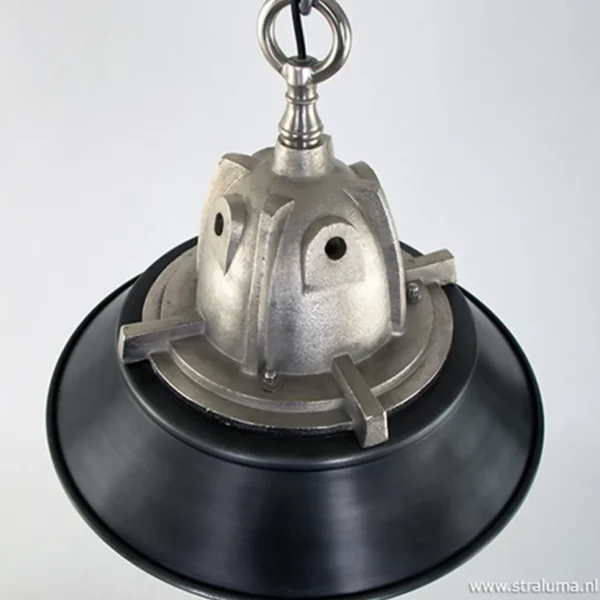 hanglamp_tuk_industrieel__3.webp Best Sale Straluma Hanglamp Tuk industrieel 41cm zwart/staal