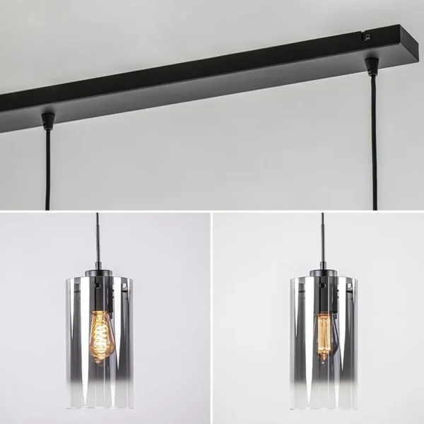 hanglamp_ventotto_l_zwart_3.webp Flash Sale Straluma Hanglamp Ventotto 3l zwart/smoke glas