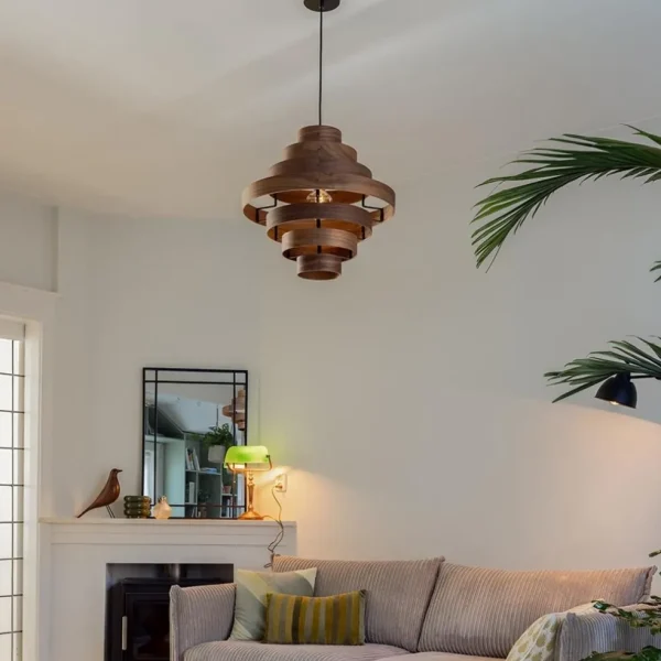 hanglamp_walnut_zwart__wa_4.webp Online Straluma Hanglamp Walnut zwart / walnoot hout