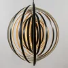 Shop Straluma Hanglamp Woody 59 zwart/naturel hout