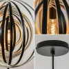 Shop Straluma Hanglamp Woody 59 zwart/naturel hout