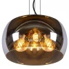 Shop Straluma Hanglamp zwart + smoke glas 40cm