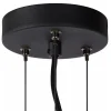 Shop Straluma Hanglamp zwart + smoke glas 40cm