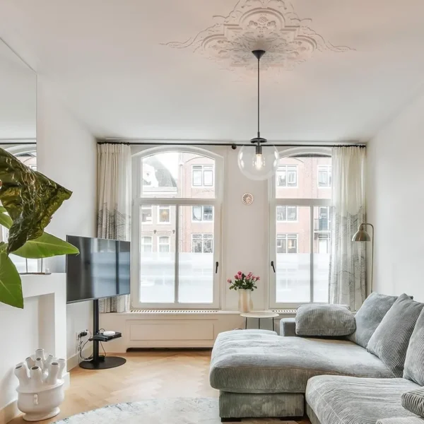 hanglamp_zwart_met_helder_4.webp Best Sale Straluma Hanglamp zwart met helder glazen bol 30 cm
