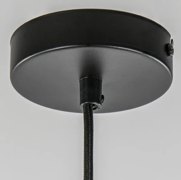 Cheap Straluma Hanglamp zwart met smoke glas 30cm